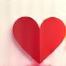 Heart icon representing emotion or connection.